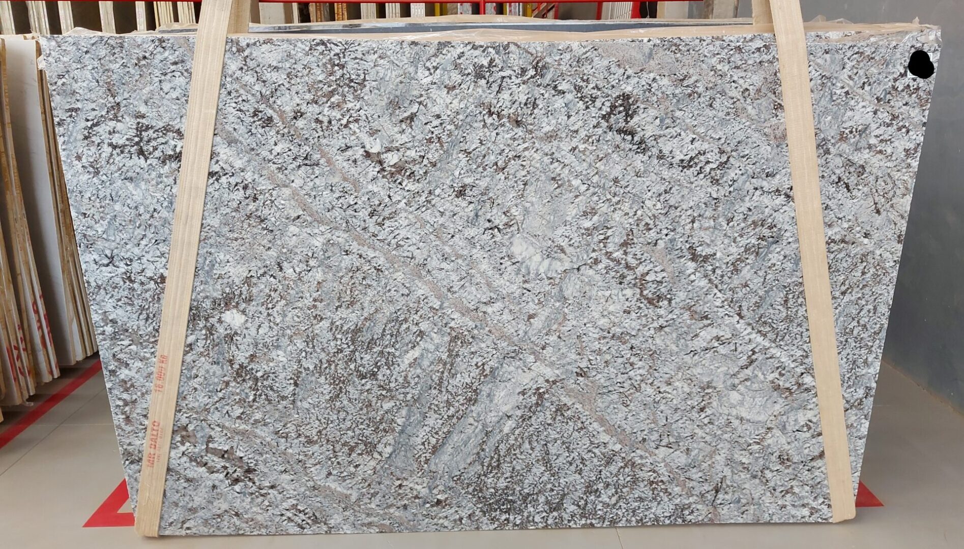 A view of a granite slab