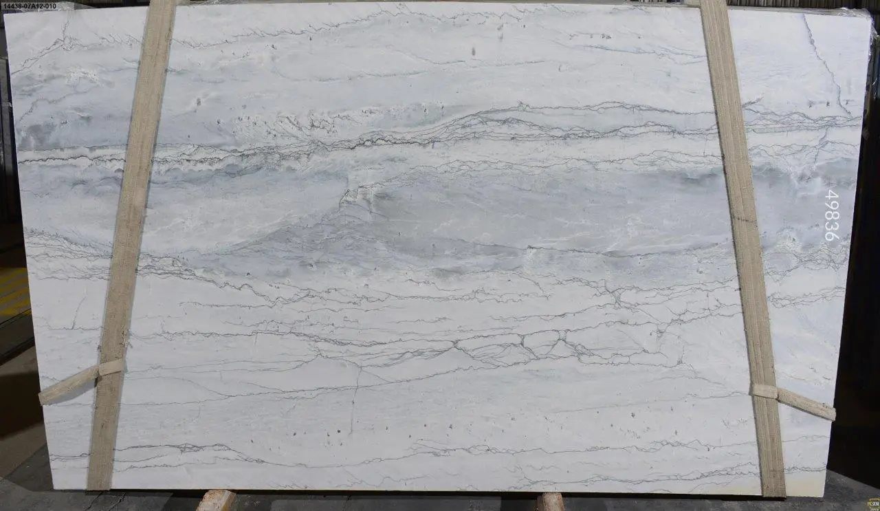 A view of marble slabs